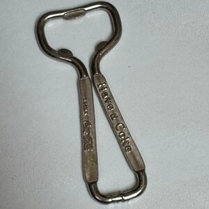 Vintage Coca Cola Bottle Opener Have a Coke Drink Coca Cola Metal